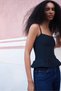 Peplum triko top - 5