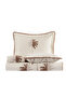 Liora Double Embroidered Bedspread Cream (4 Pieces) 230X250 Cream - 5