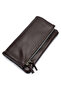 Folding Cover Chain Portfolio Women's Crossbody Bag Hamah Brown - 2