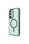 Galaxy S23 Fe Case Magsafe Transparent Back Face Camera Raised Silicone Lckc - 5