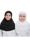 Girl's One-Piece Hijab - Ready-To-Wear Hijab Scarf - Practical Snap-On Hijab |   Flexible Combed Cotton Fabric Daily & Prayer Headscarf (6-11 Years)