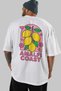 Amalfi Coast White Oversize Country City Back Printed Unisex T-Shirt 100% Cotton Premium - 5