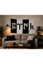 Fan Turkish Written Wall Covering Wall Tapestry 65X40, 70X100, 100X150, 140X200