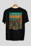 Medellin Colombia Black Oversize Country City Back Printed Unisex T-Shirt 100% Cotton Premium