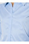 Blue Long Sleeve Regular Fit Shirt - 3