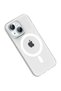 غطاء Joko iPhone 14 المتوافق مع PC Blank Magsafe - شفاف - 3