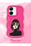 Vivo Y27S Compatible Case Camera Protector Red Silicone Couple Phone Case Girl Pattern - 2