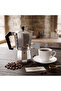6-Cup Retro Design Aluminum Moka Pot - Stovetop Espresso and Filter Coffee Maker