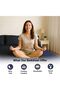 MOONCEE 6 Pcs Bed Sheet King Size Set With Duvet Cover 220x240 Microfiber Bed Sheets Bedding Set Includes 1 Fitted Sheet, 1 Quilt Cover & 4 Pillows Cases (Royal Blue, 6Pcs Duvet Cover Set- King) - 2