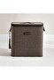 Dorian Bamboo Laundry Hamper with Handle 40x30x40cm-Natural/Black - 3