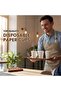 50Pcs 12Oz Disposable Cups with Lid for Cold & Hot Drinks - Ideal Coffee Cups Disposable for Cafes & Offices. - 6
