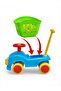 First Step Grocery Cart and Ride-On Vehicle - 2-in-1 Educational and Fun Toy with Fruit Basket - 3