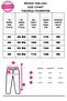 Plus Size Stoned Elastic High Waist Mom Fit Women's Trousers - 3