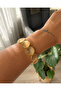 Special Glass Stone Full Circle Bracelet, Light-Dependent Color Changing Elegance, 12 Stones, Premium Design - 8
