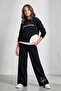 Girl's 3-Piece Wide-Leg Sweatpants Set - 3