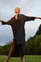 Crinkle Cotton Indigo Shirt Dress - 2