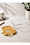 Glass Storage Container with Bamboo Lid and Borcam - Large - 2