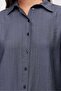 Women's Vertical Textured Relaxed Fit Shirt - 7
