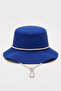 Premium Wide Brim Outdoor Hat |   Blue Unisex Safari Model