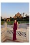 Halter Neck Organza Floral Dress E.H Collection - 4