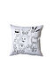 Funny Cat Figure Illustrations Pillow, Gift
