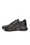 Black Genuine Leather Memory Sole Men's Casual Shoes - 4