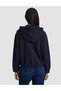 Navy Blue Crop Top Knitted Cardigan 50326644-Vr033 - 5