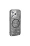 iPhone 14 Pro Max Case Non-Spill Glitter Silicone Magsafe Camera Raised Senk - 3