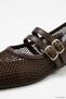 Brown Babet Mesh Double Buckle 130 - 3