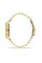 Women's Wristwatch Yellow Plated Silver Dial Dg-8750La-B1 - 2