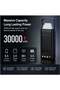 N-36 30000mAh Power Bank with Built-in Cables, 22.5W Fast Charging Portable Charger, LED Digital Display, Multi-Port Output, High Capacity Battery Pack for iPhone, Android & Devices – Black - 2