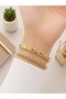 Romanson Vintage Mini Case Special Cord 2 Years Guarantee 3 Atm Women Wrist Watch+Bracelet A2239.29 - 3