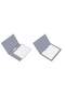 2Pcs Clear File Fasteners with Clip, A4 Plastic File Folders for Documents, Presentation Project Folders, Pink - 7