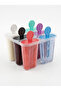 Practical 6-Piece Homemade Ice Cream and Fruit Mold - Colorful Stick Ice Cream Maker Set - 4