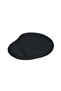 Silicone Mouse Pad With Wrist Support Black - 2