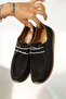 Casper Women's Lace-Up Genuine Suede Leather Casual Shoes Black - 4