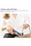 Automatic Cordless Auto Hair Curler with Accessories – Black/Pink Rechargeable Hair Styling Tool for Curls, Waves & Daily Styling - 5