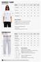 3-Piece Women's Premium Tracksuit Set White T-Shirt 2 Thread Tracksuit Bottom (3 Sets) - 4