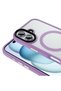 iPhone 16 Plus Case Magsafe Supported Camera Raised Matte Anti-Fingerprint Silicone Omsy - 3