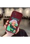 Samsung Galaxy A51 Compatible Case Camera Protector Burgundy Silicone Couple Phone Case Girl Pattern