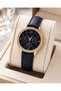 Women's Wristwatch Gold Color with Zircon Stone, Casual and Stylish Combination, Gift Boxed - 2
