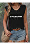 Women's Mix Printed V-Neck Sleeveless Regular Fit Comfortable T-Shirt