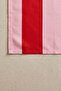 Rose Stripe Red Rose 6-Piece Napkin Set - 2