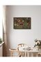 Large Framed Wall Art Vintage Flowers Canvas with Outer Frame (30x40 cm) - 3
