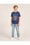 Senior Boys Navy Street Samurai Graphic T-Shirt - 2