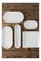 18 piece Porcelain Dinnerware Set, Set for 6, Microwave & Dishwasher Safe, White - 7