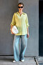 Striped Pailletted Detailed Shirt - 3