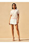 SHORTS SLEEVE KNIT TOP - 2