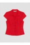 Lcw Vision Red Poplin Women's Shirt - 5