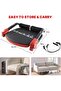 Adjustable Abdominal Exercise Machine Foldable Core Trainer Sit-Up Bench for Home Gym Full Body Workout - 3
